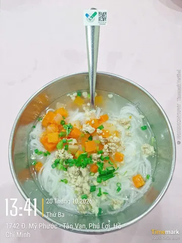 Ảnh bữa ăn Thứ Ba, ngày 20/10/2026