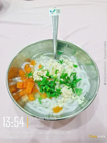 Ảnh bữa ăn Thứ Năm, ngày 15/10/2026