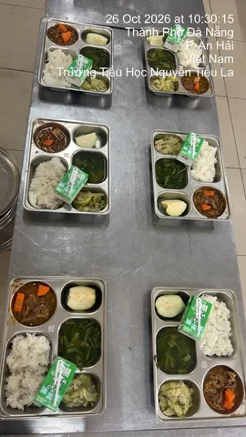 Ảnh bữa ăn Thứ Hai, ngày 26/10/2026
