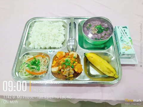Ảnh bữa ăn Thứ Sáu, ngày 02/10/2026